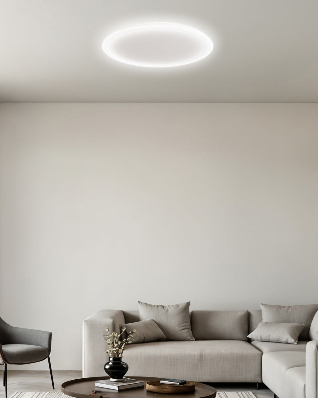 Plafoniera Laser - Bianco