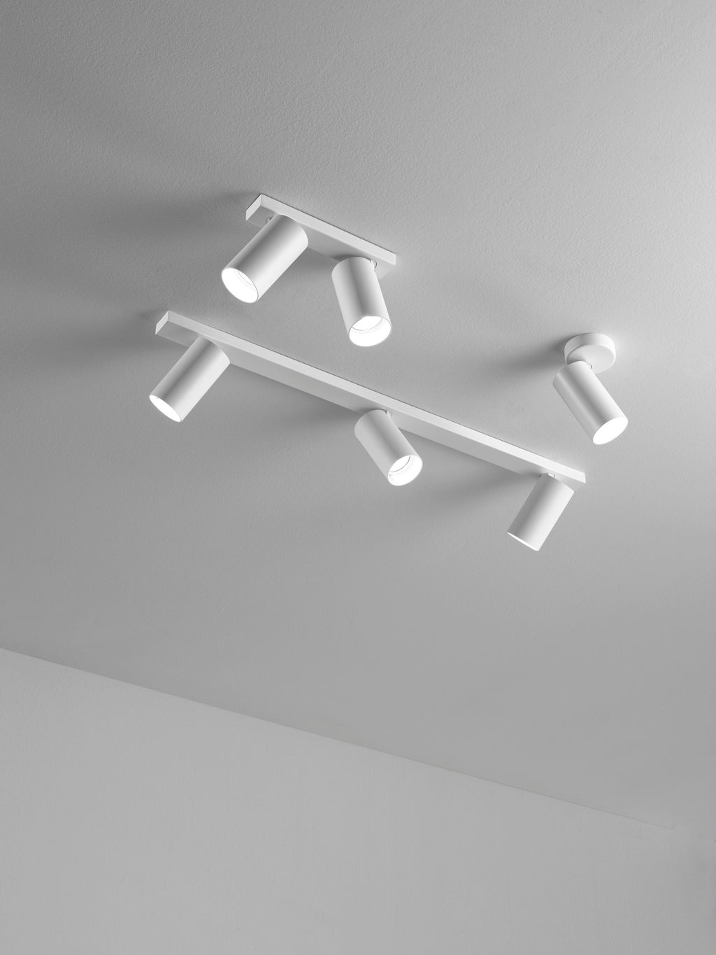 Faretti parete o soffitto Round - nero