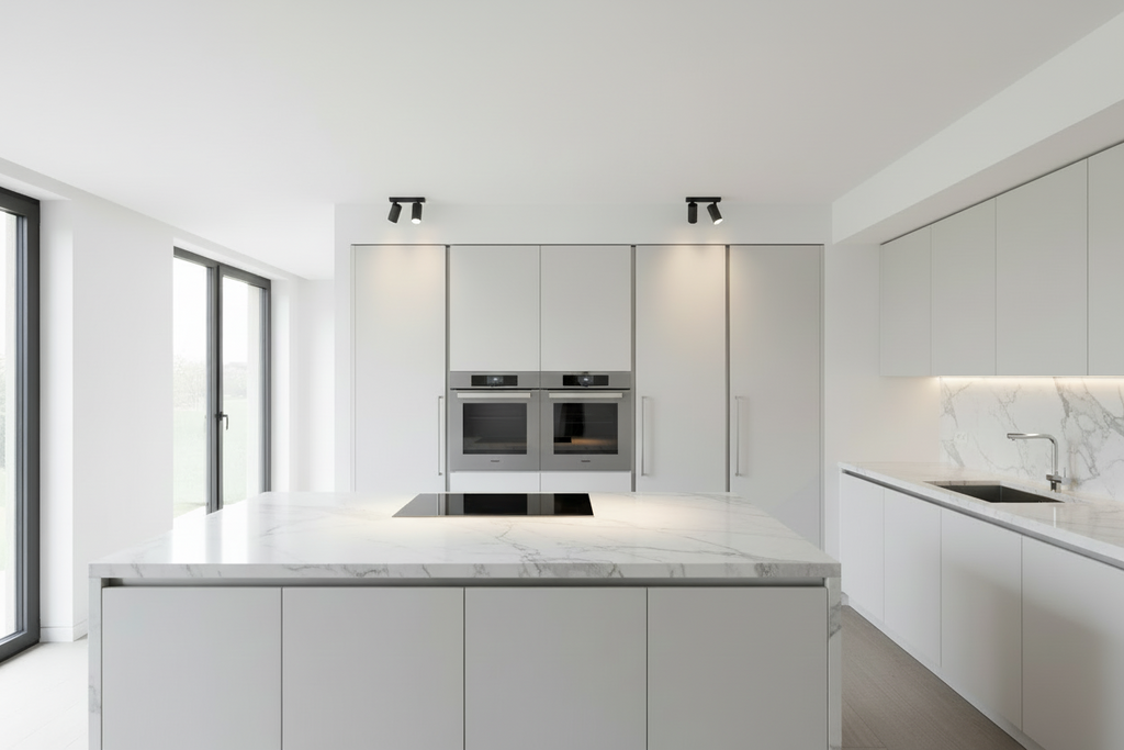 Faretti parete o soffitto Round - nero