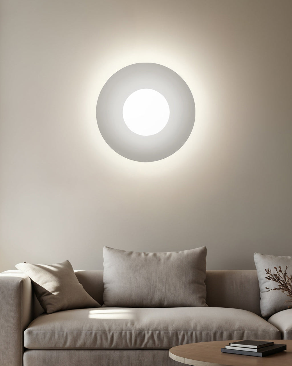 Plafoniera/Applique Moon 65
