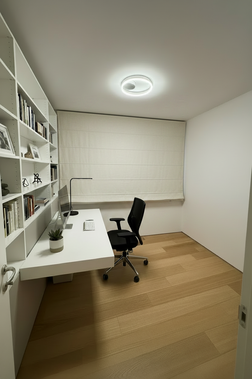 Plafoniera e Applique Eclisse luce diretta - Bianco